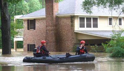 More storms move through Houston area, where hundreds have been rescued from floodwaters