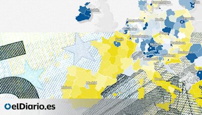 El mapa de los 'ganadores' y 'perdedores' de la integración europea: así ha crecido la economía de cada región desde 2002