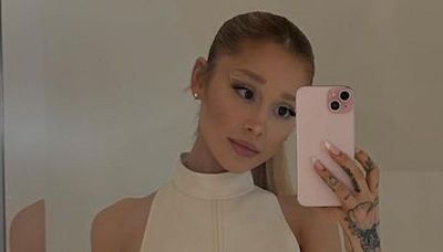 Ariana Grande Posts From Paris In A Mod Minidress Amid Olympics Rumours