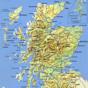 Printable Map of scotland