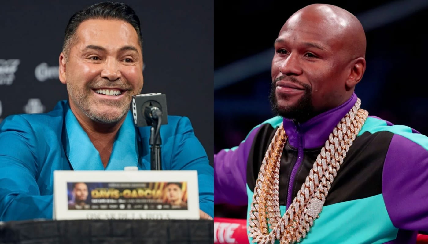 Oscar De La Hoya pushes Floyd Mayweather against "embarrassing" boxing exhibitions: "Put your legacy first!" | BJPenn.com