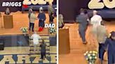 New Video of Dad Rushing Daughter's Graduation Stage, Interview with Cops