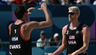 Ex-hooper Budinger wins Olympic volleyball debut