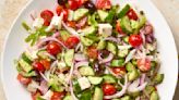 My Make-Ahead Greek Salad Is the "Perfect" Potluck Side