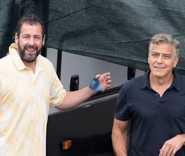 George Clooney Spends His 63rd Birthday Playing Basketball With Adam Sandler