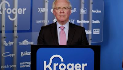 Kroger CEO Rodney McMullen took an 18% pay cut to $15.5 million in 2023
