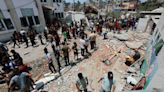 Israeli strike on Gaza school housing field hospital kills at least 30, says health ministry