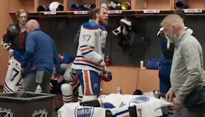 Connor McDavid explains why he laid into his teammates in viral video!