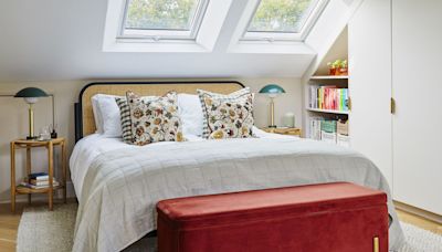 Before & after: An unused attic converted into an airy bedroom sanctuary
