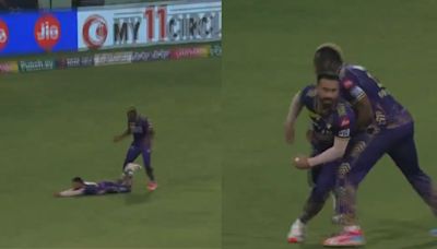 Ramandeep Singh's Superhuman Catch Stuns Mitchell Starc And Andre Russell; Crowd Goes Beserk In Viral Video