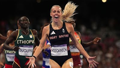 Keely Hodgkinson storms to 800m gold as Team GB pick up five medals on day 10