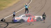 Sam Mayer Wins Xfinity Race at Iowa, Riley Herbst Retaliates After Checkers