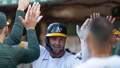 A's show off power in win over Astros