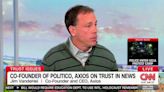 Politico co-founder urges media to 'be more humble' as trust in journalism plummets