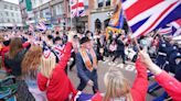 Tens of thousands throng Belfast city centre to mark Northern Ireland centenary