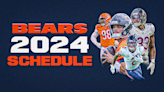 Bears’ 2024 regular season schedule revealed