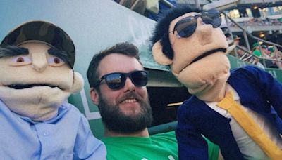 Who is the A’s fan who went viral for holding John Fisher, Dave Kaval puppets?