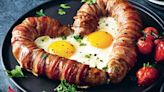 The M&S Valentine's Day sausage that says 'I love you' over breakfast