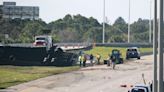 Fallen FHP Trooper's body taken to funeral home in somber ceremony