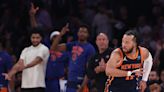 NBA playoffs: Jalen Brunson, after early injury scare, leads Knicks past Pacers for Game 2 win