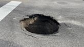 Sinkhole closes portion of College Street in Clarksville