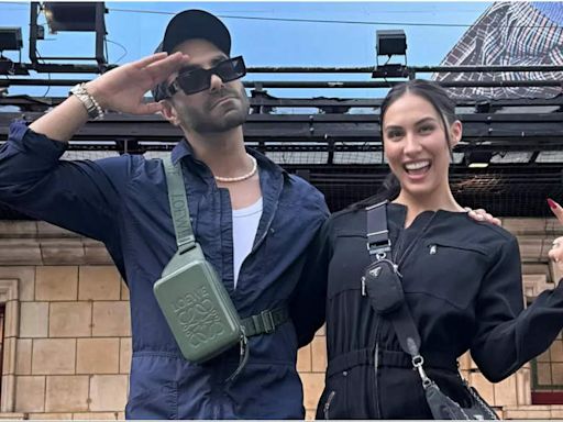 Exclusive: Lauren Gottlieb on her reunion with Stree 2 actor Aparshakti Khurana in London | Hindi Movie News - Times of India
