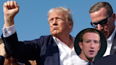 Zuckerberg says Trump's shooting response was one of 'most bada** things' he's ever seen