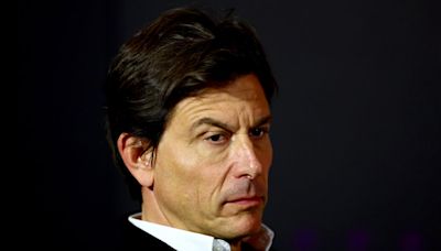 Mercedes boss Toto Wolff reacts after George Russell stripped of Belgian GP win