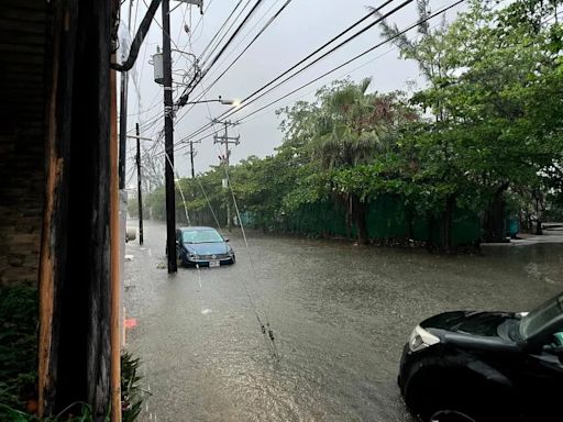 Tormenta Tropical ‘Alberto’ deja a Cancún bajo el agua; éstas son las condiciones climatológicas de hoy en la zona