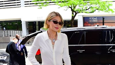 Get Gigi Hadid’s Look With a Long-Sleeve Shirtdress — But for 91% Less