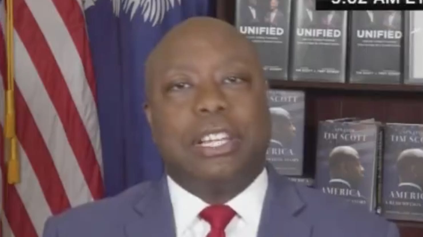 Tim Scott on Trump Getting Booed by Libertarians: He’s So Popular!