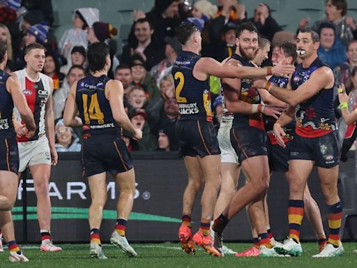 Sholl prominent as Adelaide sink St Kilda in AFL slog