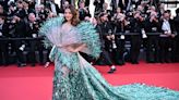 Cannes 2024: Aishwarya Rai Bachchan Keeps The Drama Alive on Day 2 in Blue Confetti Gown