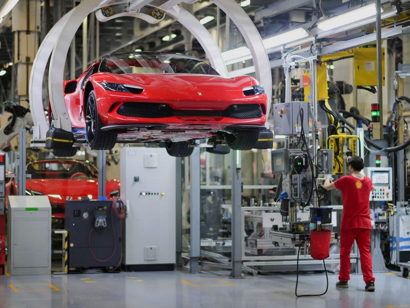 Ferrari says new plant will boost flexibility, shorten car development times