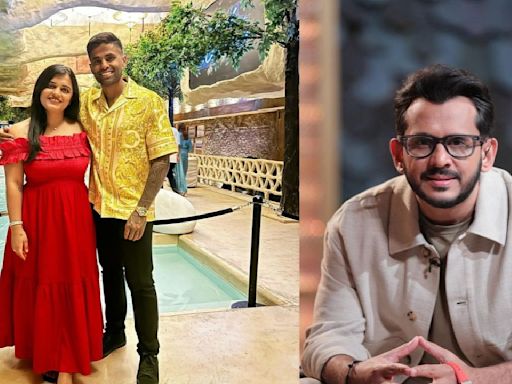 Shark Tank India's Aman Gupta loves Suryakumar Yadav's 'Most important catch' comment for wife Devisha on 8th anniversary