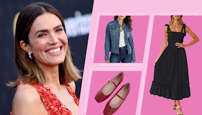 Mandy Moore’s Denim Jacket and Comfy Shoes Were Ideal for Dancing Around with Her Former Costars