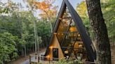 If You Love Autumn Foliage, You’ll Fall for This $1.2M A-Frame in the Blue Ridge Mountains