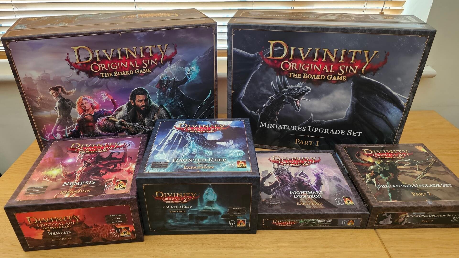 Divinity: Original Sin The Board Game Expansions Showcase