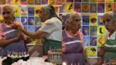 VIDEO: Abuelitas gemelas pelean en su primera partida de pastel de cumpleaños