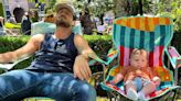 Val Chmerkovskiy Watches Fourth of July Parade Alongside Mini-Me Son Rome