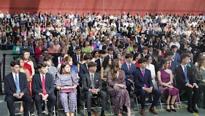 Graduaciones en Gijón: así despidieron La Inmaculada, Codema, La Asunción, Montedeva y el San Eutiquio La Salle a sus alumnos