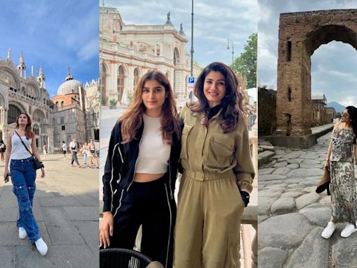 Mother-daughter bonding time: From Budapest to Venezia, Raveena Tandon and Rasha Thadani’s travel diaries