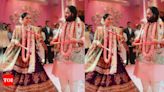 Soon-to-be-married couple Radhika Merchant and Anant Ambani rock Dandiya night | Hindi Movie News - Times of India