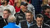 Bruce Springsteen, and his Secret Service cap, takes in Phillies, Astros World Series game