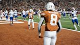 WATCH: Texas WR Xavier Worthy throws a perfect TD pass to Ja’Tavion Sanders