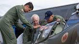 Perthshire's James, 94, finally flies in Spitfire 72 years after mending the iconic plane