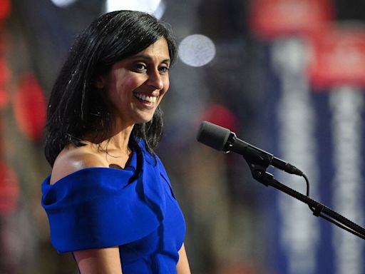 JD Vance's wife Usha introduces him at the RNC