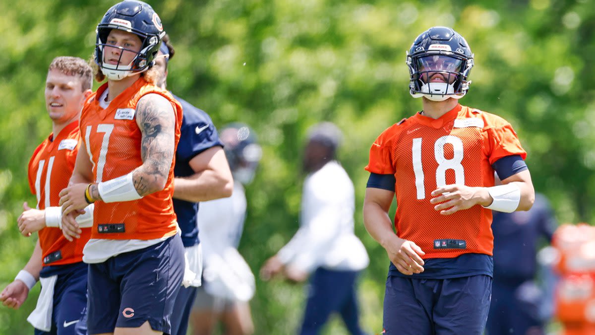 Bears vets had vital message for Caleb Williams after tough OTA practice