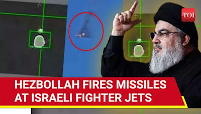 Hezbollah Rains Missiles On Israel Warplanes; 'Forced Them To Retreat' | Watch | TOI Original - Times of India Videos