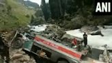 Deadly bus crash in India sees vehicle carrying 41 soldiers and policemen plummet into ravine